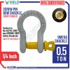 Shackle Bow Screw Pin ABLE-SPB006-1per2-0.5Ton---MAIN