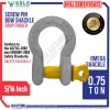 SCREW PIN BOW Shackle Omega ABLE SPB008 0.75Ton Main