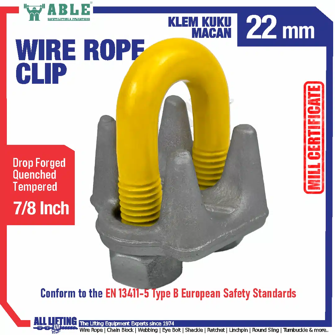 Wire Rope Clip 22 mm 7/8