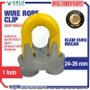 Jual Wire Rope Clip 24 - 26 mm 1 Inch ABLE WRC026 Main