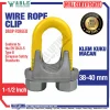 Jual Wire Rope Clip 38 - 40 mm 1 1/2 Inch ABLE WRC040