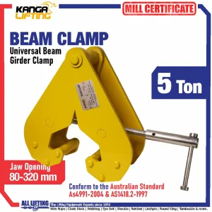 Jual KANGA LIFTING Beam Clamp 5 Ton - Main