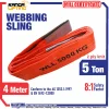 Jual Webbing Sling 5 Ton 4 Meter - Australian Safety Standard