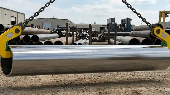 horizontal pipe lifting clamp