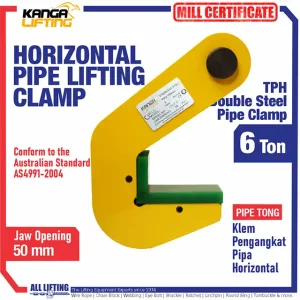 horizontal pipe lifting clamp 6 Ton
